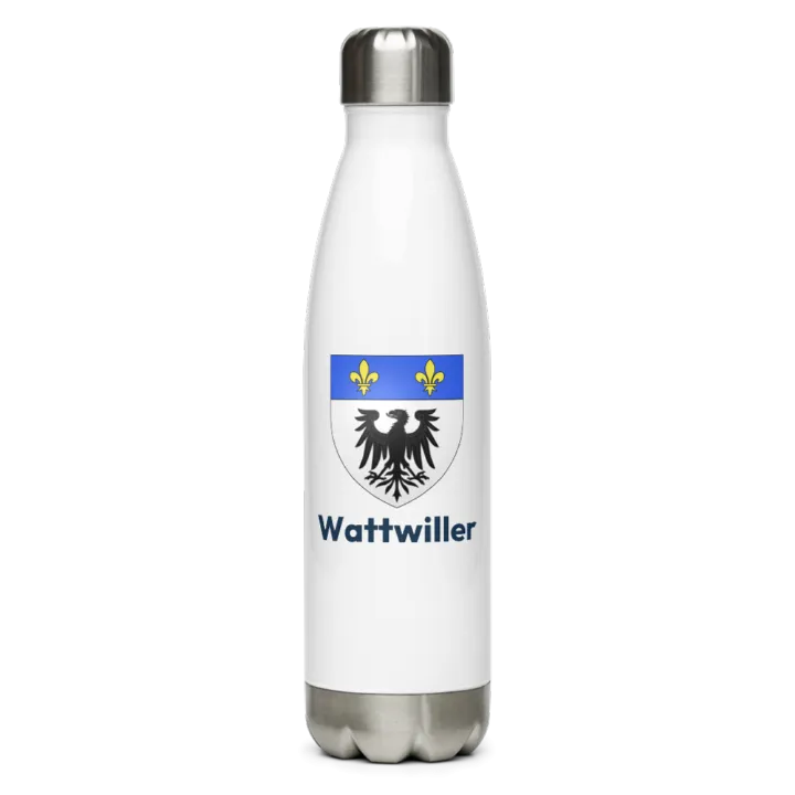 Gourde inox blason de Wattwiller