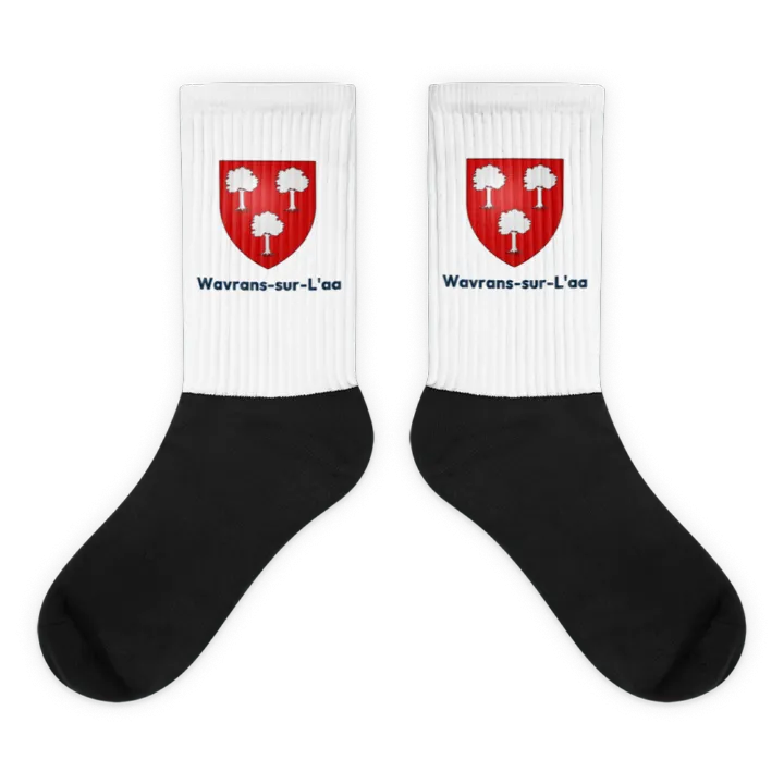 Chaussettes — blason de Wavrans-sur-l'Aa