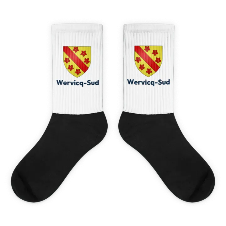 Chaussettes — blason de Wervicq-Sud