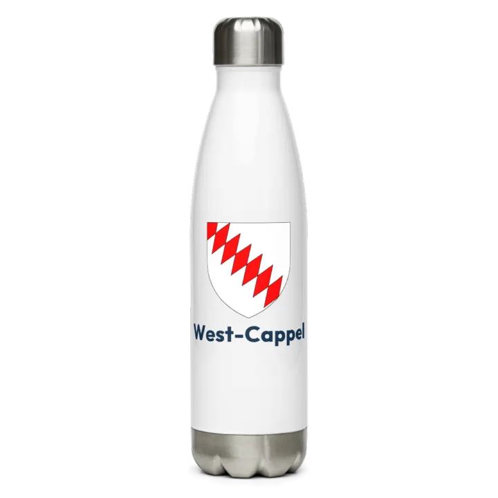 Gourde inox — blason de West-Cappel
