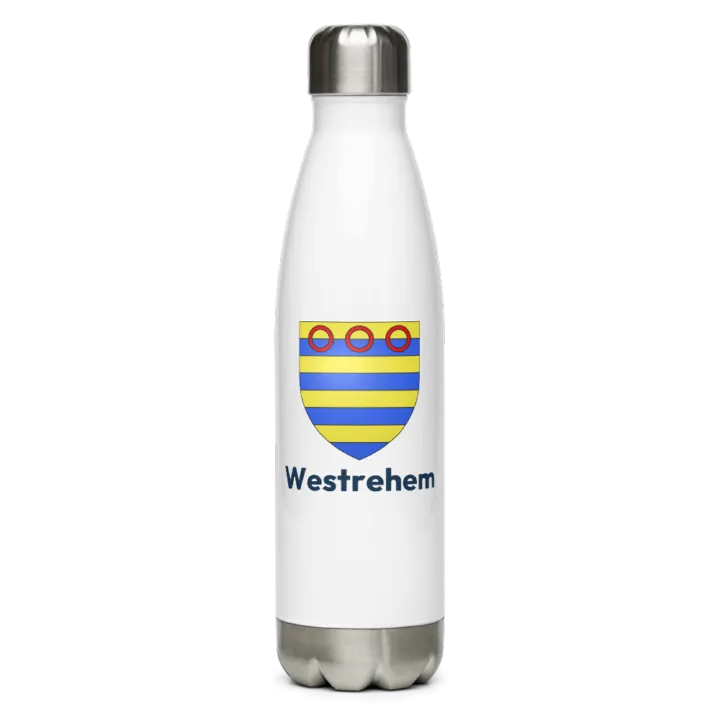 Gourde inox blason de Westrehem
