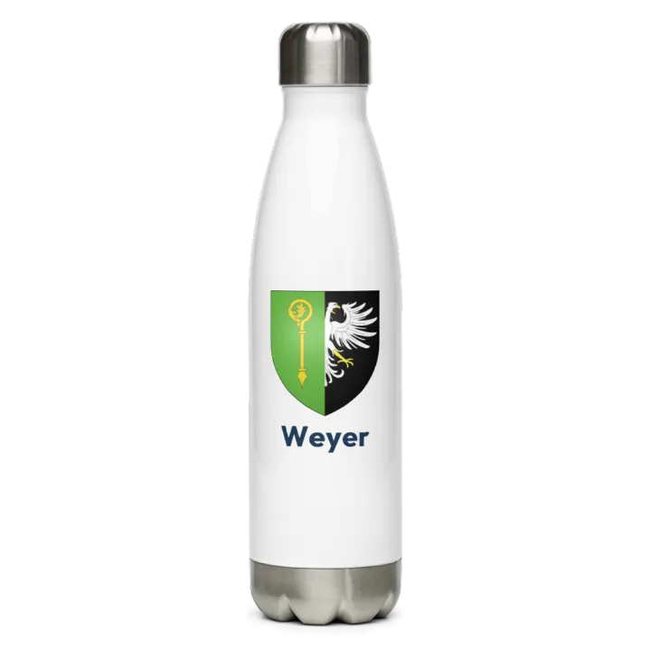Gourde inox blason de Weyer