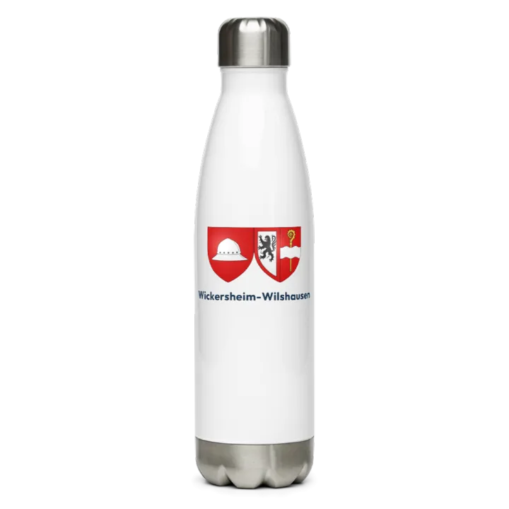 Gourde inox blason de Wickersheim-Wilshausen