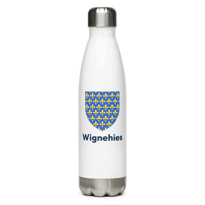 Gourde inox blason de Wignehies