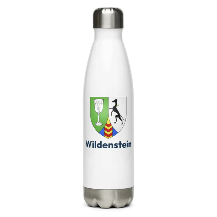Gourde inox blason de Wildenstein