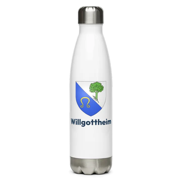 Gourde inox blason de Willgottheim