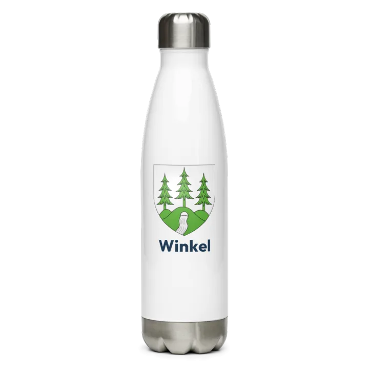 Gourde inox blason de Winkel