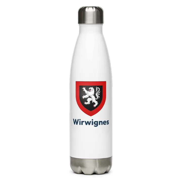 Gourde inox blason de Wirwignes