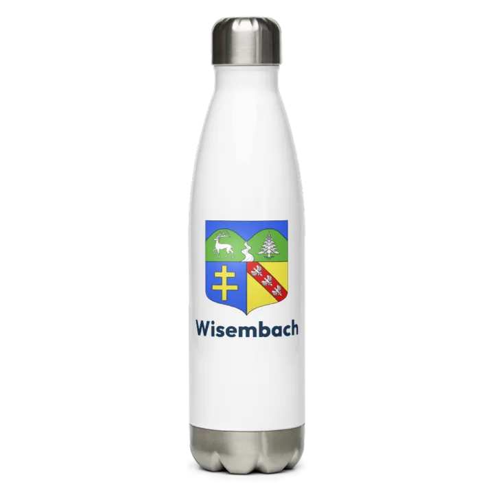 Gourde inox blason de Wisembach