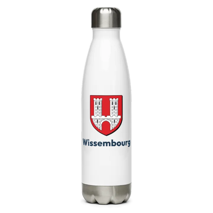 Gourde inox blason de Wissembourg