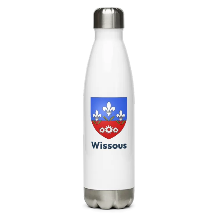 Gourde inox blason de Wissous