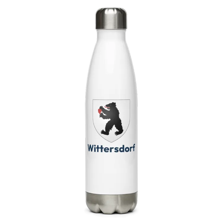 Gourde inox blason de Wittersdorf