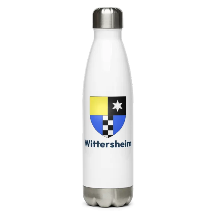 Gourde inox blason de Wittersheim