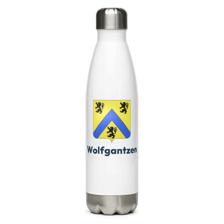 Gourde inox blason de Wolfgantzen