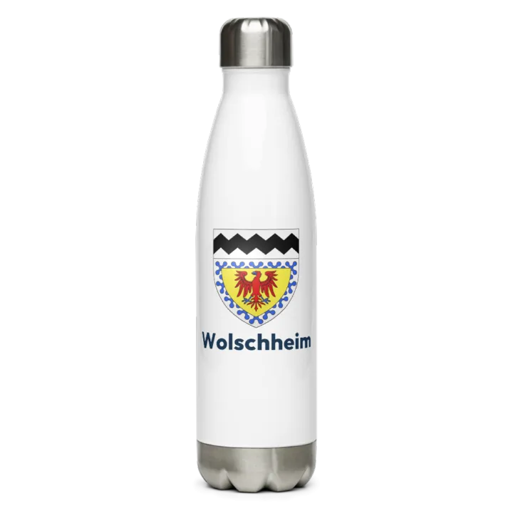 Gourde inox blason de Wolschheim