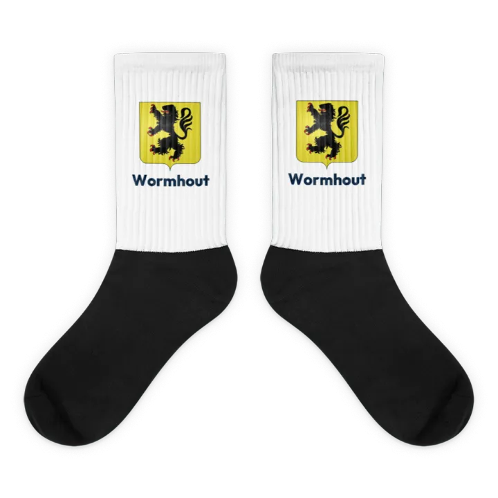 Chaussettes — blason de Wormhout