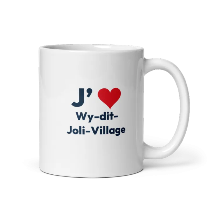 Mug « J’❤ Wy-dit-Joli-Village »