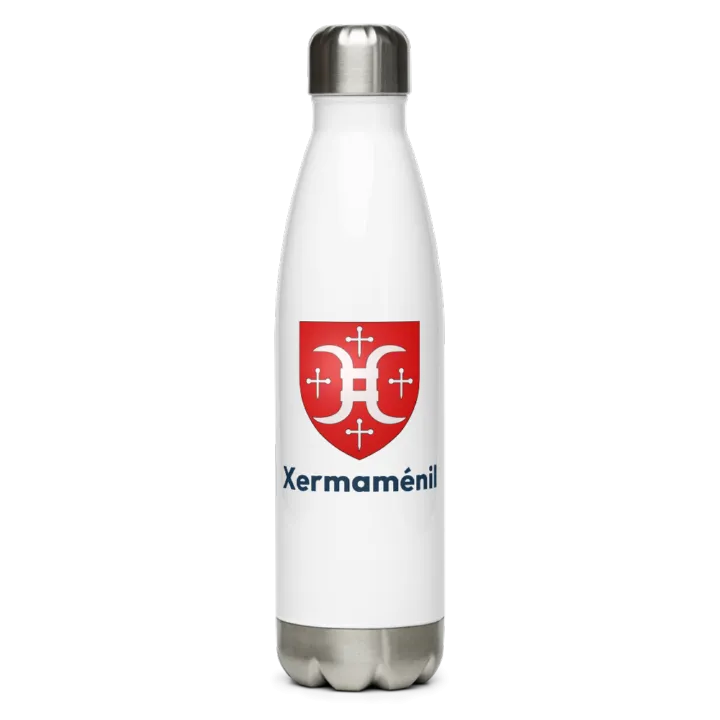 Gourde inox blason de Xermaménil