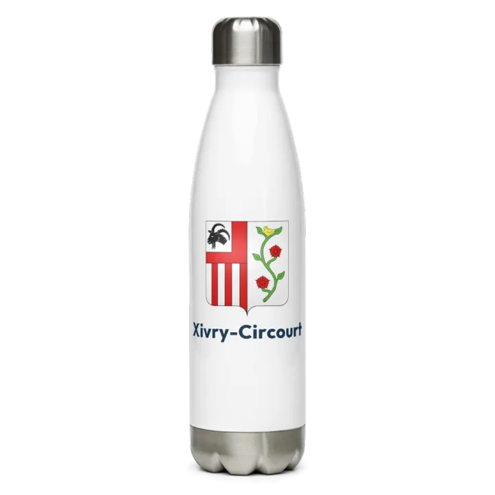 Gourde inox blason de Xivry-Circourt