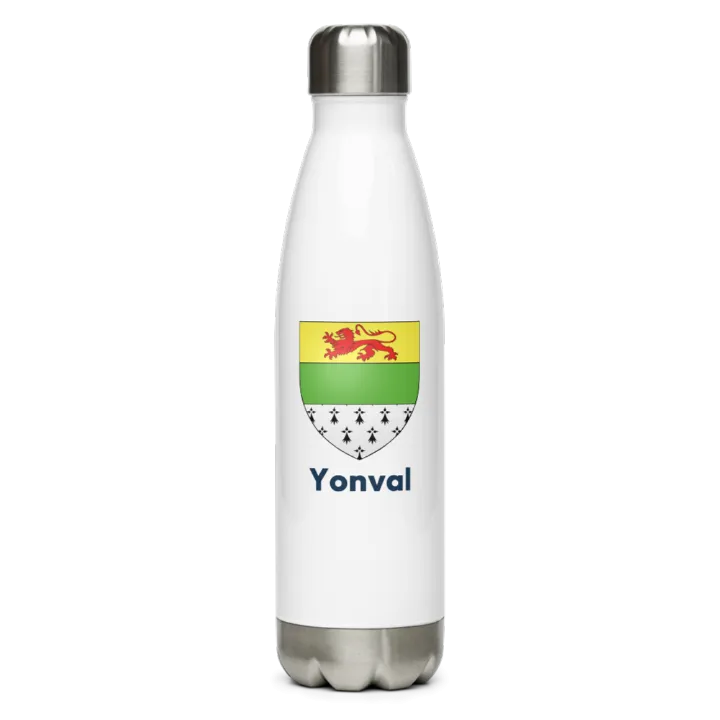 Gourde inox blason de Yonval