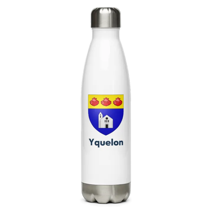 Gourde inox blason de Yquelon
