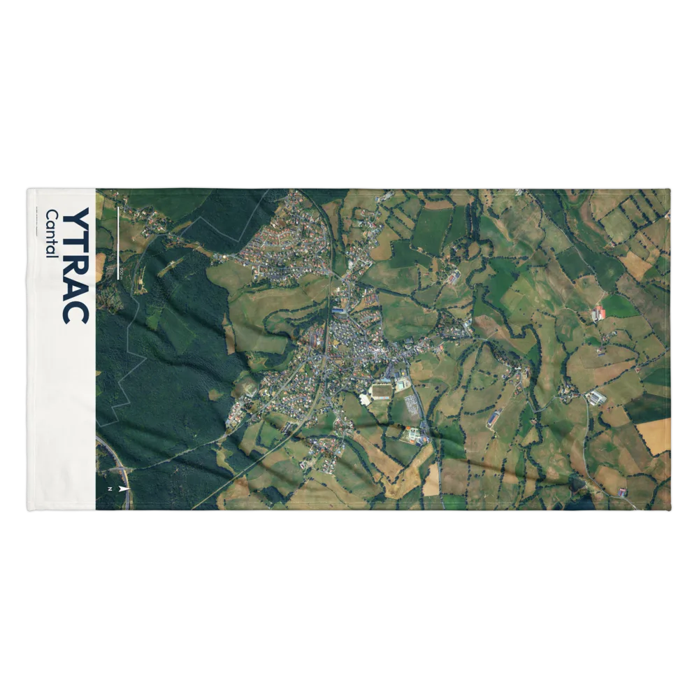 Serviette cartographique — carte de Ytrac