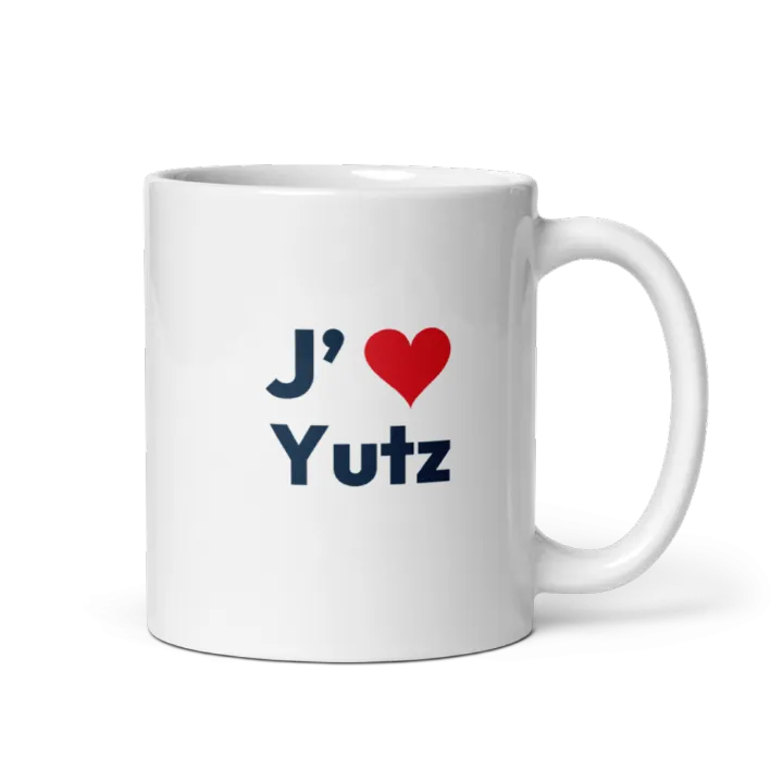 Mug « J’❤ Yutz »