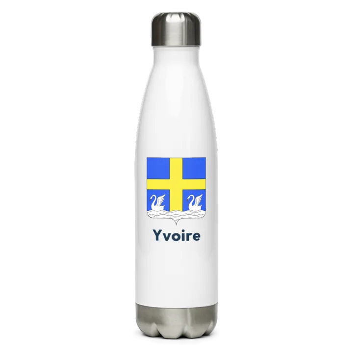 Gourde inox blason de Yvoire
