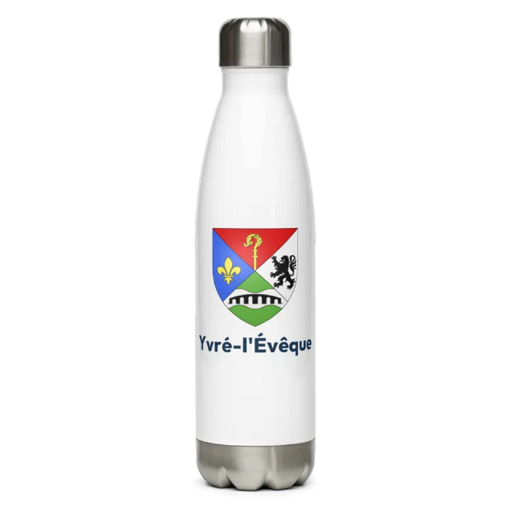 Gourde inox blason de Yvré-l'Évêque