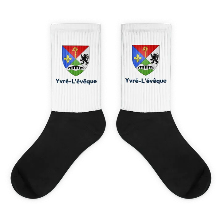 Chaussettes — blason d'Yvré-l'Évêque