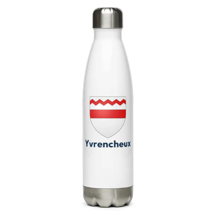 Gourde inox blason de Yvrencheux