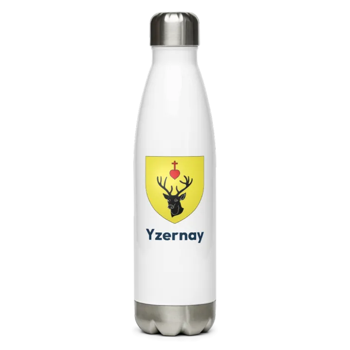 Gourde inox blason de Yzernay
