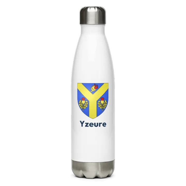Gourde inox blason de Yzeure