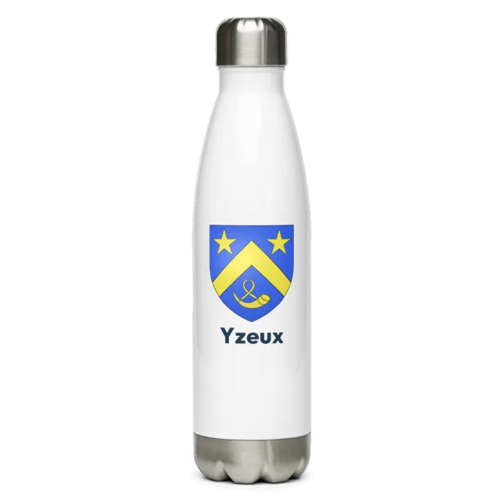 Gourde inox — blason d'Yzeux