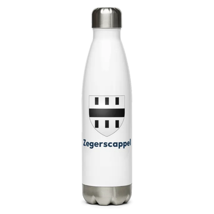 Gourde inox blason de Zegerscappel