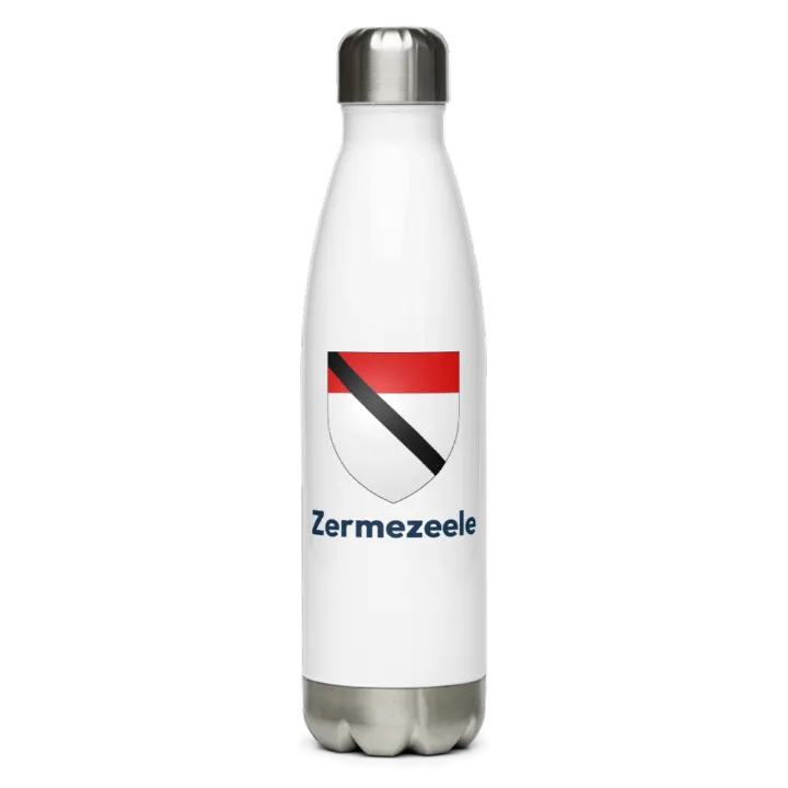 Gourde inox blason de Zermezeele