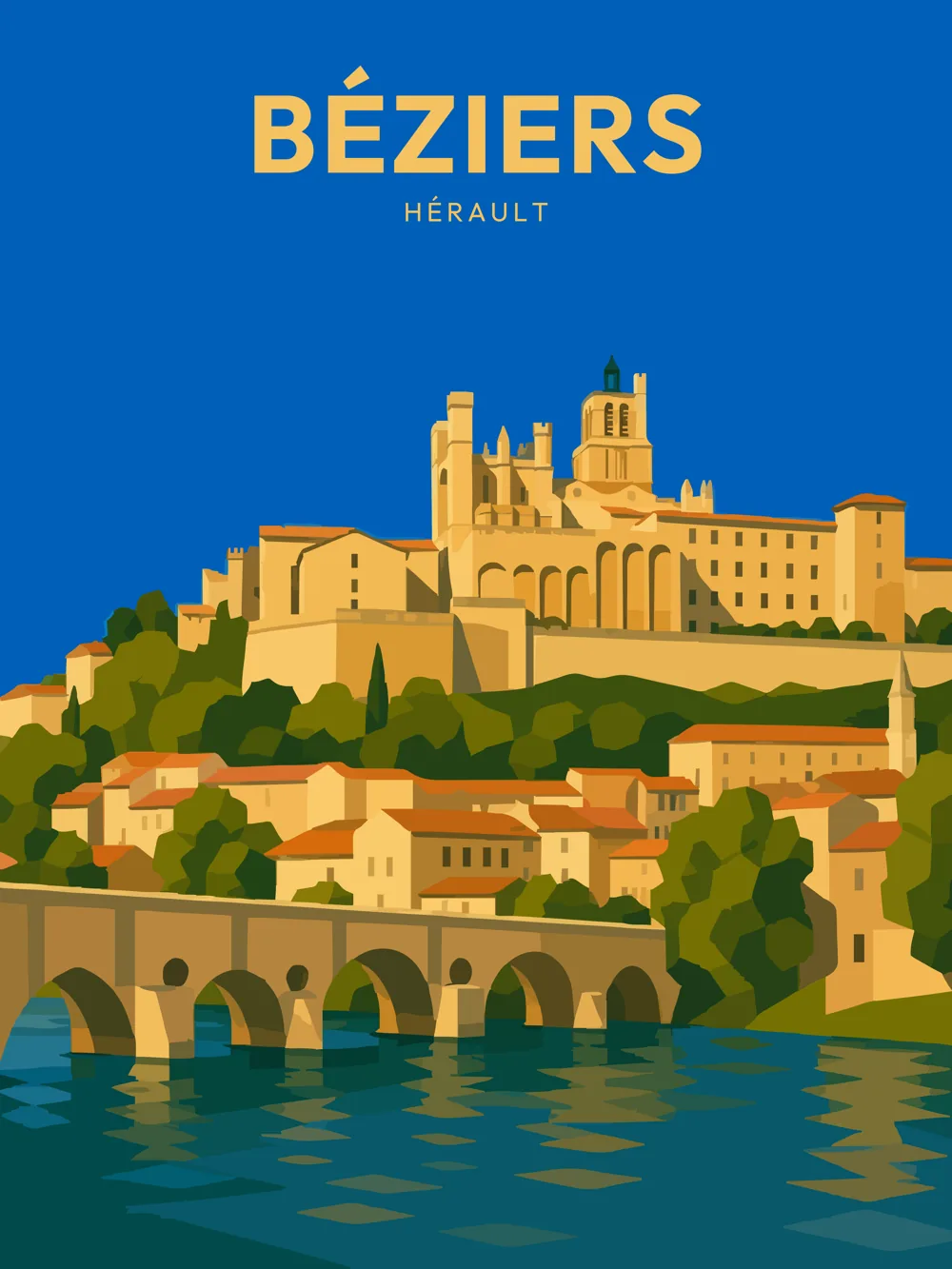 Affiche Béziers