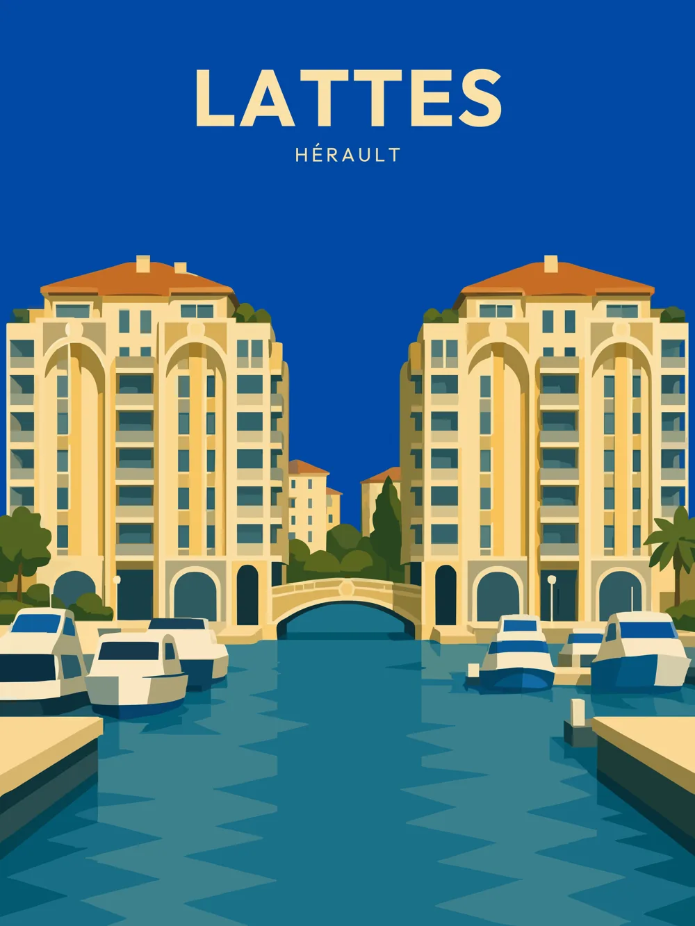 Affiche Lattes