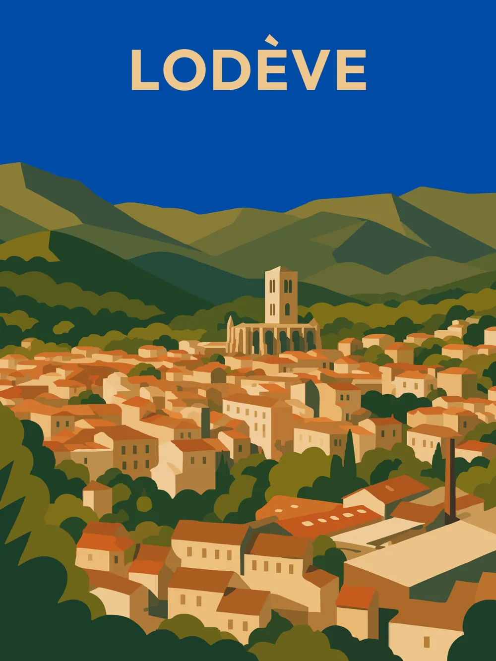 Affiche Lodève