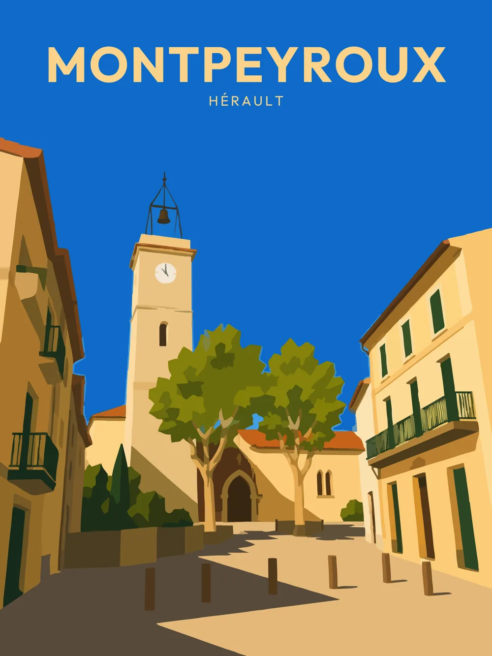 Affiche Montpeyroux