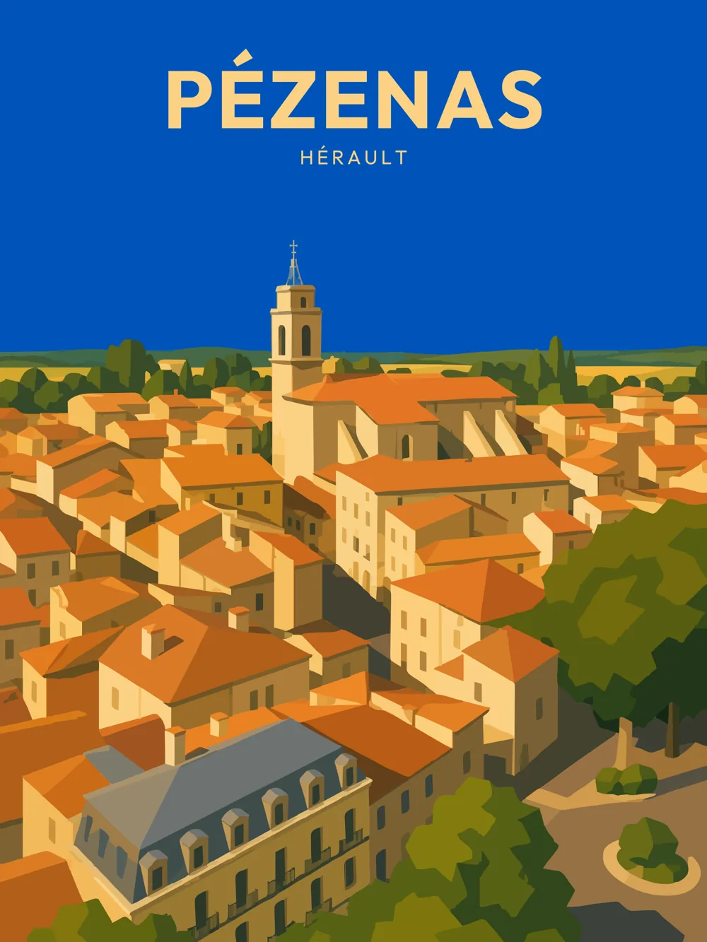 Affiche Pézenas