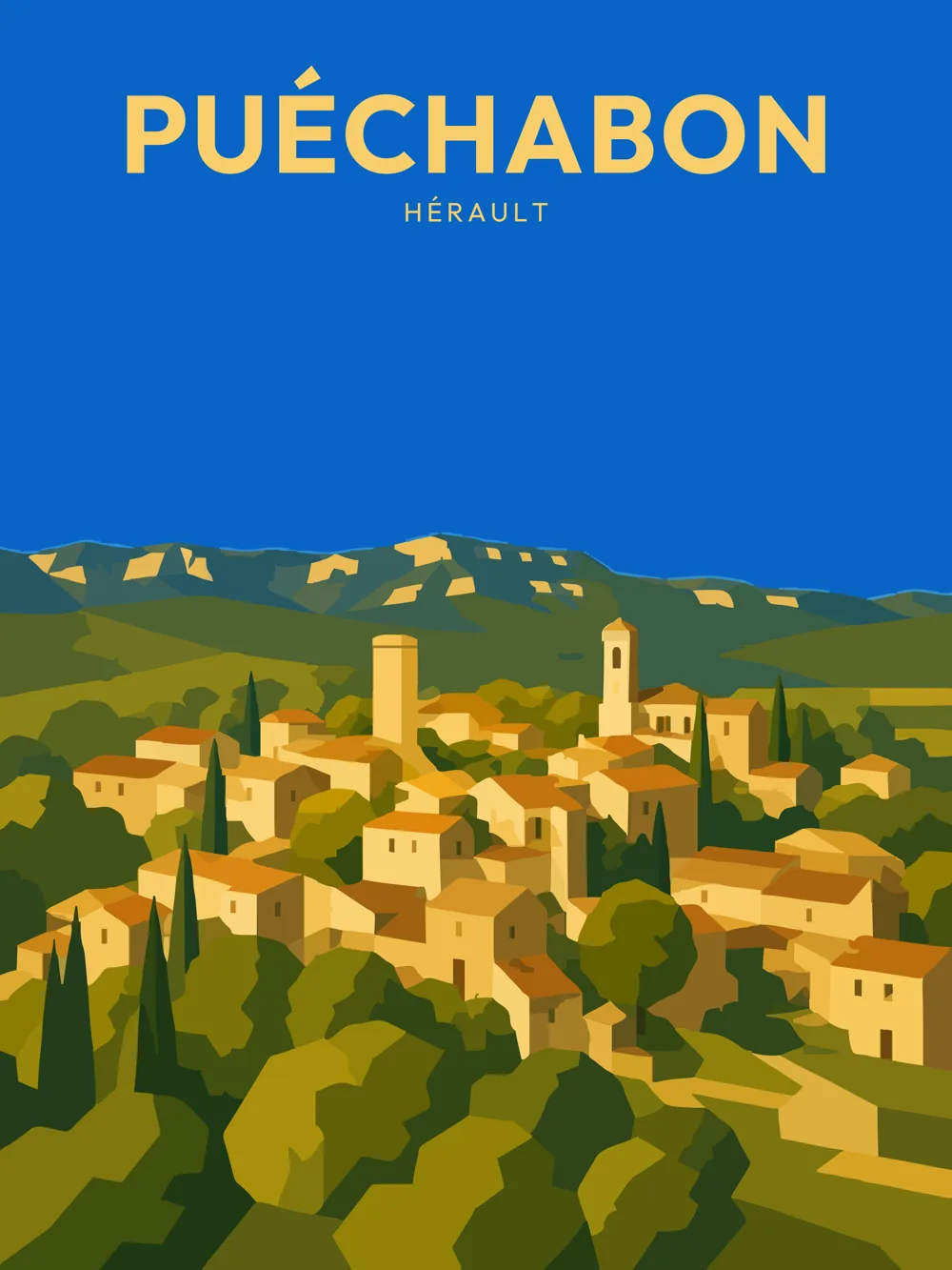 Affiche Puéchabon