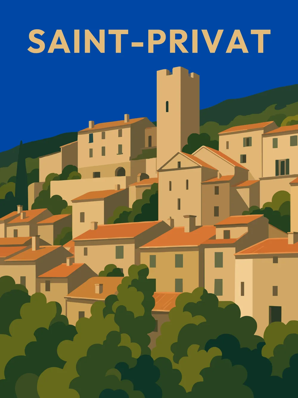 Affiche Saint-Privat