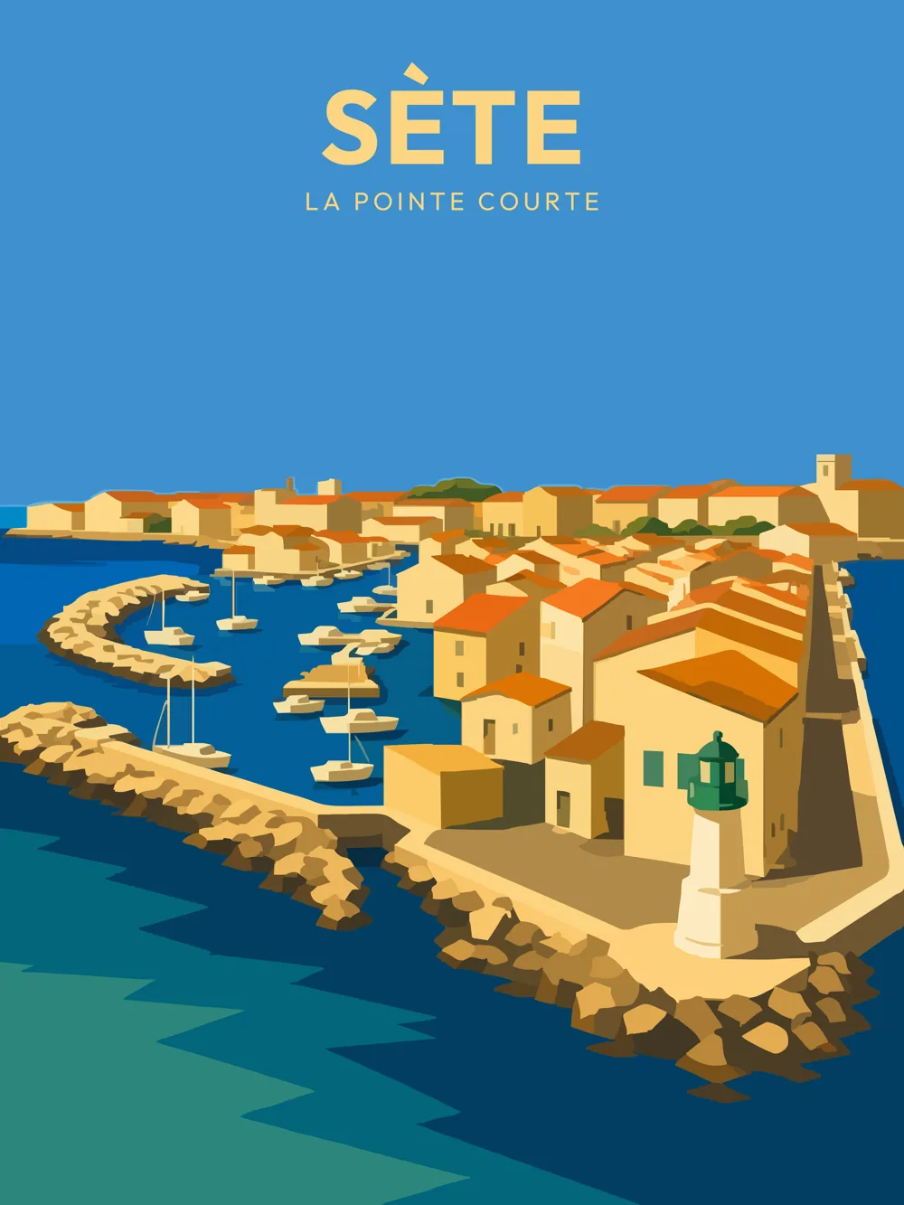 Affiche Sète
