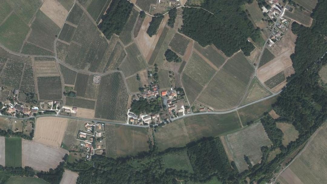 Vue de Saint-Grégoire-d'Ardennes, Charente-Maritime (17240)