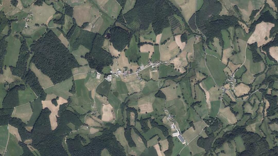 Vue de Saint-Julien-le-Pèlerin, Corrèze (19430)