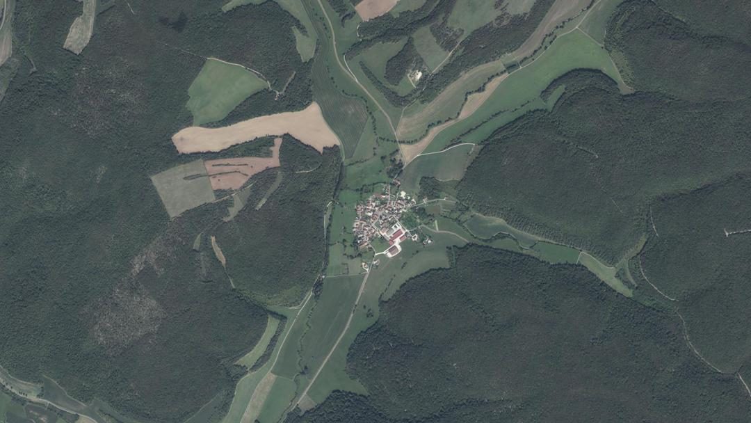 Vue de Cussey-les-Forges, Côte-d'Or (21580)