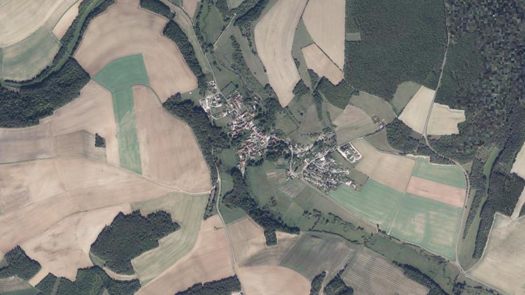 Vue de Léry, Côte-d'Or (21440)