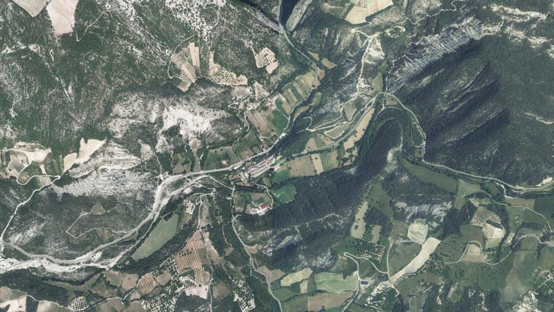 Vue de La Charce, Drôme (26470)