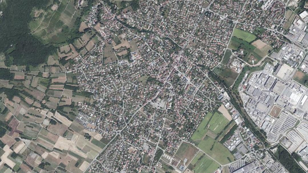 Vue de Bernin, Isère (38190)